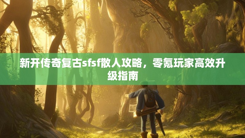 新开传奇复古sfsf散人攻略，零氪玩家高效升级指南