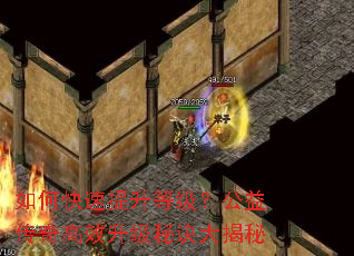 如何快速提升等级？公益传奇高效升级秘诀大揭秘