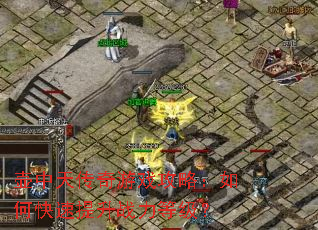 壶中天传奇游戏攻略：如何快速提升战力等级？