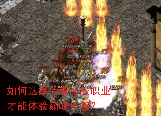 如何选择传奇私服职业才能体验巅峰乐趣？