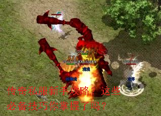 传奇私服新手攻略？这些必备技巧你掌握了吗？