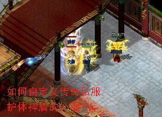 如何自定义传奇私服护体神盾的外观？