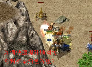 如何快速提升顺网传奇封神录角色等级？