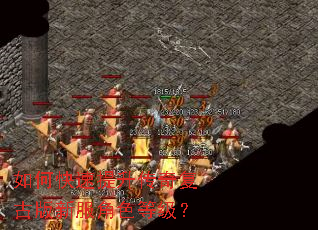 如何快速提升传奇复古版新服角色等级？