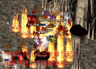 传奇私服，谁与争锋？新手如何快速上手制霸全服？