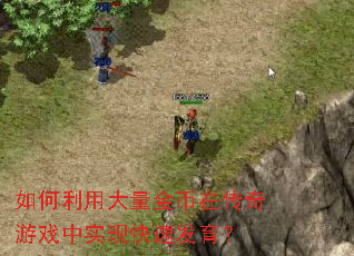如何利用大量金币在传奇游戏中实现快速发育？