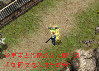 圣皇复古传奇终极攻略？新手如何快速入坑与成长？