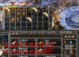 道法组合如何应对战战与法法组合的挑战？