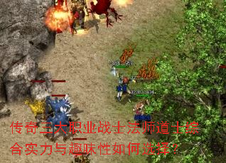 传奇三大职业战士法师道士综合实力与趣味性如何选择？