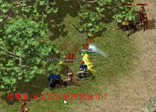 传奇怀旧版如何快速刷金币？