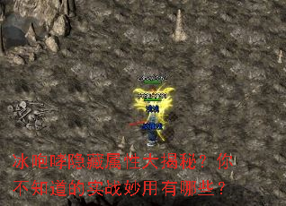 冰咆哮隐藏属性大揭秘？你不知道的实战妙用有哪些？