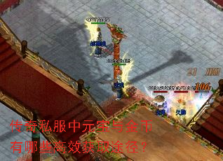 传奇私服中元宝与金币有哪些高效获取途径？