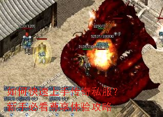 如何快速上手传奇私服？新手必看尊享体验攻略