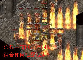 杀教主攻略：不同职业组合如何搭配战术？