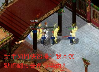 新手如何快速提升我本沉默嘟嘟传奇角色实力？