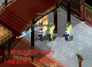 如何快速提升传奇014版的角色等级？