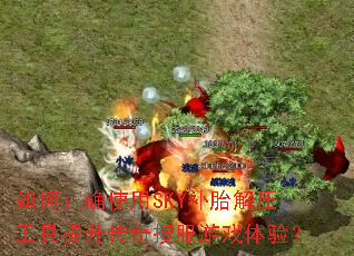 如何正确使用SKY补胎解压工具提升传奇搜服游戏体验？