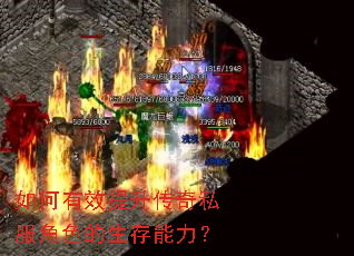 如何有效提升传奇私服角色的生存能力？