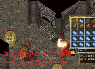 如何快速获取斗笠？掌握神秘力量称霸玛法大陆