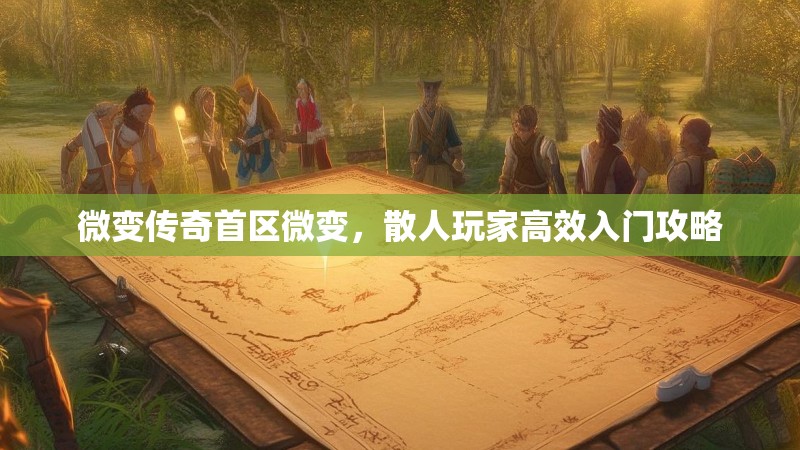 微变传奇首区微变，散人玩家高效入门攻略