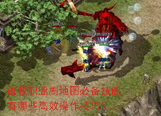 道教职业刷地图必备技能有哪些高效操作技巧？