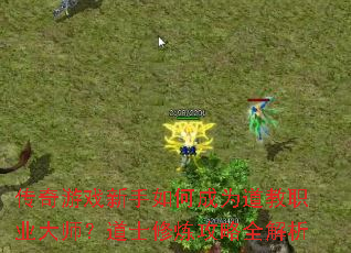 传奇游戏新手如何成为道教职业大师？道士修炼攻略全解析