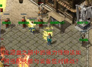 龙源血之路中的强力怪物该如何搭配技能与装备应对挑战？