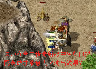 法师在合击传奇新服中应如何搭配英雄才能最大化输出效果？
