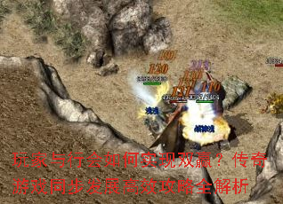 玩家与行会如何实现双赢？传奇游戏同步发展高效攻略全解析