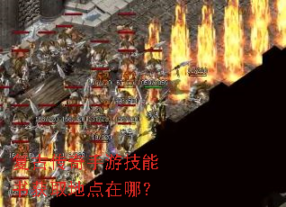 复古传奇手游技能书获取地点在哪？