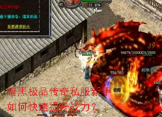 暗黑极品传奇私服新手如何快速提升战力？