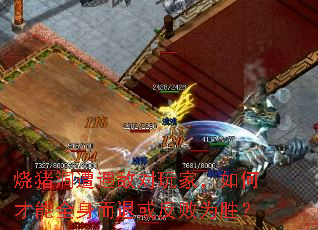 烧猪洞遭遇敌对玩家，如何才能全身而退或反败为胜？