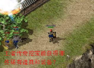 王者传奇挖宝能获得哪些稀有道具和装备？