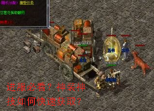 进服必看？神装神技如何快速获取？