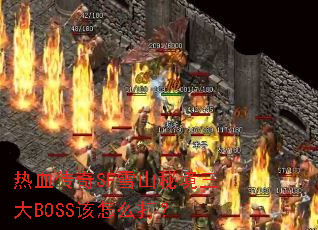 热血传奇SF雪山秘境三大BOSS该怎么打？