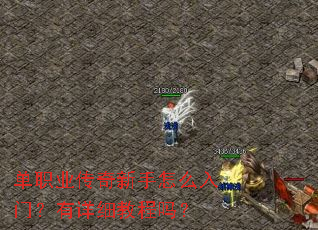 单职业传奇新手怎么入门？有详细教程吗？