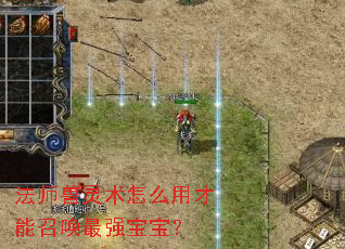 法师兽灵术怎么用才能召唤最强宝宝？