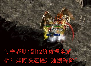 传奇翅膀1到12阶数据全解析？如何快速提升翅膀等阶？