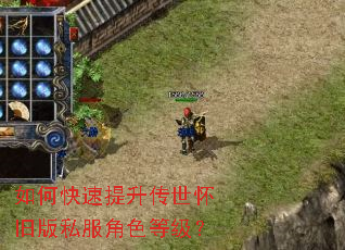 如何快速提升传世怀旧版私服角色等级？