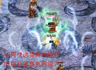 如何快速提升传世怀旧版私服角色等级？