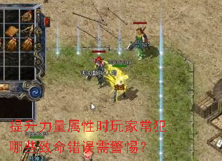 提升力量属性时玩家常犯哪些致命错误需警惕？