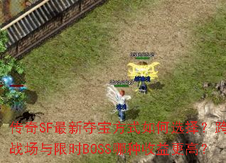 传奇SF最新夺宝方式如何选择？跨服战场与限时BOSS哪种收益更高？