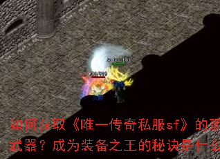 如何获取《唯一传奇私服sf》的顶级武器？成为装备之王的秘诀是什么？
