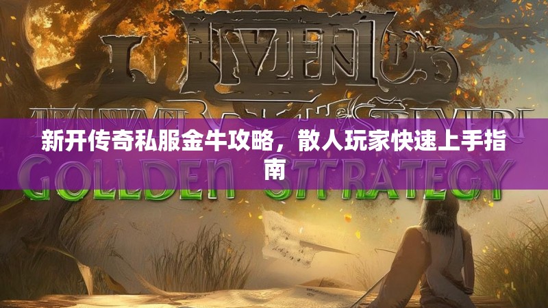 新开传奇私服金牛攻略，散人玩家快速上手指南