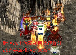 新区战士玩家如何快速提升战力并单挑暗之BOSS？