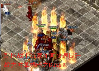 新区战士玩家如何快速提升战力并单挑暗之BOSS？