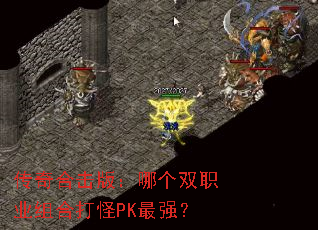 传奇合击版：哪个双职业组合打怪PK最强？