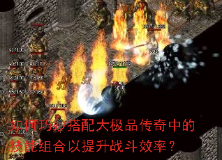 如何巧妙搭配大极品传奇中的技能组合以提升战斗效率？