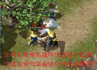 如何在传奇私服中快速提升战力，战法道组合与装备强化优先选择哪个？