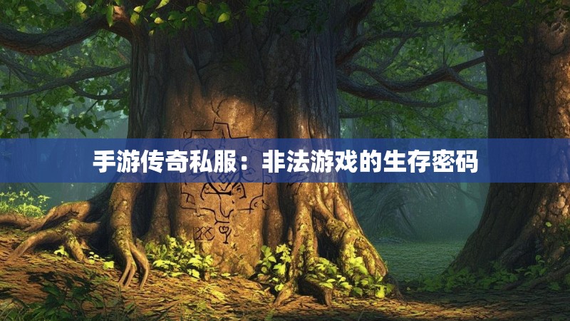 手游传奇私服：非法游戏的生存密码